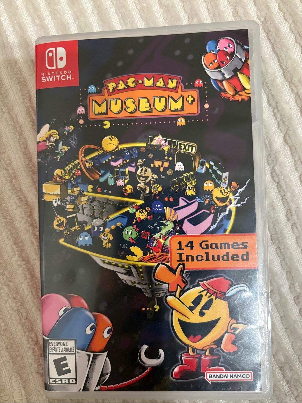 Pac-Man Museum+ for Nintendo Switch - Black Cover Art